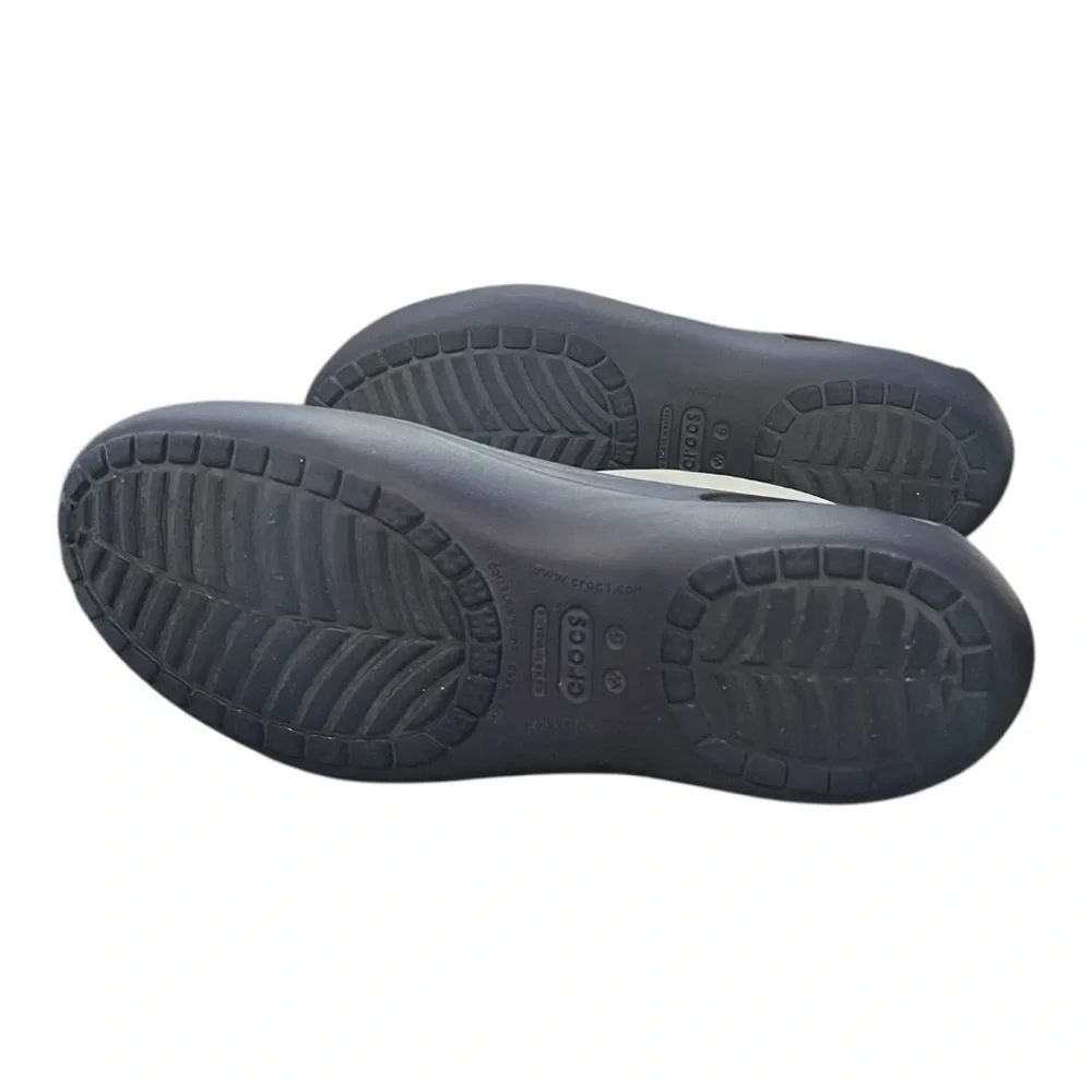 CROCS Kadee ballet flats in navy blue size 6